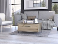 MESA DE CENTRO SHANGHAI - DUNA, MODELO: SHANGHAI, COLOR: DUNA, MARCA TUHOME